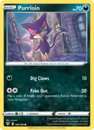 Reference image of Purrloin, Darkness Ablaze