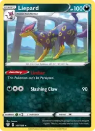 Reference image of Liepard, Darkness Ablaze