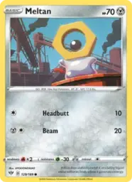 Reference image of Meltan, Darkness Ablaze