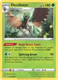 Reference image of Decidueye, Darkness Ablaze
