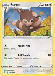 Reference image of Furret, Darkness Ablaze