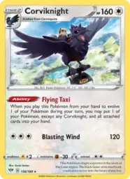 Reference image of Corviknight, Darkness Ablaze