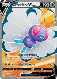 Reference image of Butterfree V, Darkness Ablaze