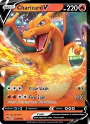 Reference image of Charizard V, Darkness Ablaze