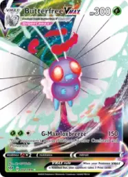 Reference image of Butterfree VMAX, Darkness Ablaze