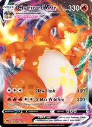 Reference image of Charizard VMAX, Darkness Ablaze