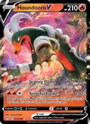 Reference image of Houndoom V, Darkness Ablaze