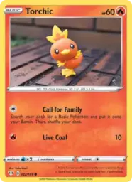 Reference image of Torchic, Darkness Ablaze
