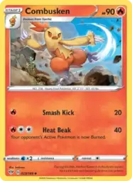 Reference image of Combusken, Darkness Ablaze