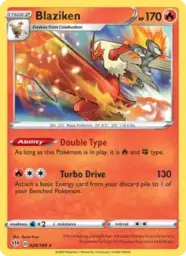 Reference image of Blaziken, Darkness Ablaze