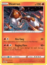 Reference image of Heatran, Darkness Ablaze