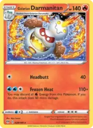 Reference image of Galarian Darmanitan, Darkness Ablaze
