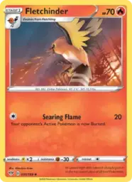 Reference image of Fletchinder, Darkness Ablaze