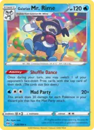 Reference image of Galarian Mr. Rime, Darkness Ablaze