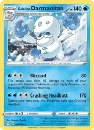 Reference image of Galarian Darmanitan, Darkness Ablaze