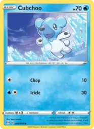 Reference image of Cubchoo, Darkness Ablaze
