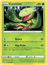 Reference image of Carnivine, Darkness Ablaze