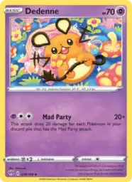Reference image of Dedenne, Darkness Ablaze