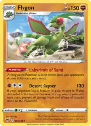 Reference image of Flygon, Darkness Ablaze