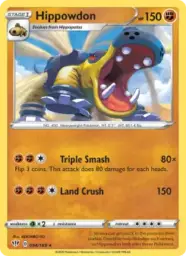 Reference image of Hippowdon, Darkness Ablaze