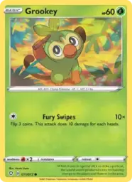 Reference image of Grookey, Shining Fates