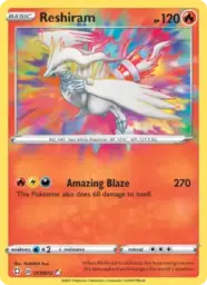 Reference image of Reshiram, Shining Fates