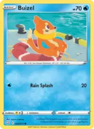 Reference image of Buizel, Shining Fates