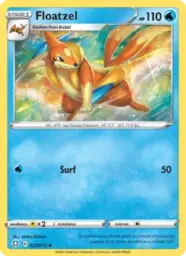 Reference image of Floatzel, Shining Fates
