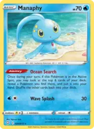 Reference image of Manaphy, Shining Fates