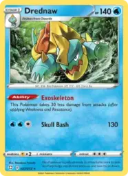 Reference image of Drednaw, Shining Fates