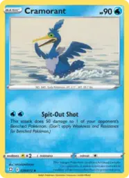 Reference image of Cramorant, Shining Fates