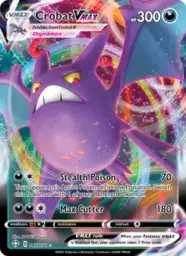 Reference image of Crobat VMAX, Shining Fates