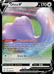 Reference image of Ditto V, Shining Fates