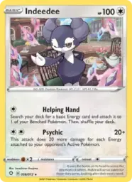 Reference image of Indeedee, Shining Fates