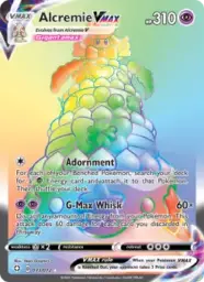 Reference image of Alcremie VMAX, Shining Fates