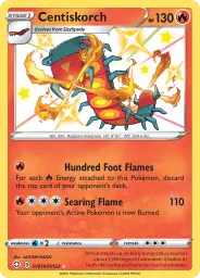 Centiskorch · Shining Fates Shiny Vault · SV019/122