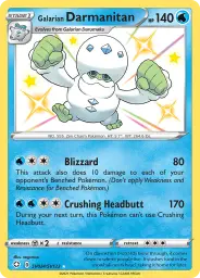 Galarian Darmanitan · Shining Fates Shiny Vault · SV024/122