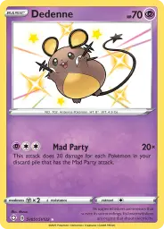 Dedenne · Shining Fates Shiny Vault · SV051/122