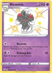 Alcremie · Shining Fates Shiny Vault · SV058/122