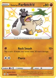 Galarian Farfetch'd · Shining Fates Shiny Vault · SV063/122