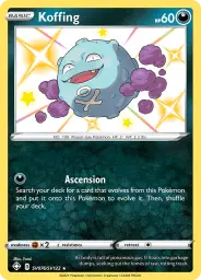Koffing · Shining Fates Shiny Vault · SV076/122