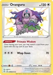 Oranguru · Shining Fates Shiny Vault · SV098/122