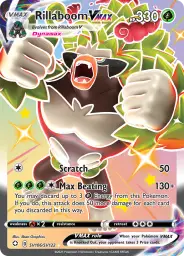 Rillaboom VMAX · Shining Fates Shiny Vault · SV106/122