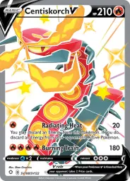 Centiskorch V · Shining Fates Shiny Vault · SV108/122