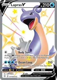 Lapras V · Shining Fates Shiny Vault · SV110/122