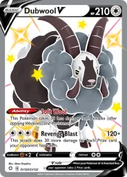 Dubwool V · Shining Fates Shiny Vault · SV120/122