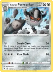 Reference image of Galarian Perrserker, Vivid Voltage