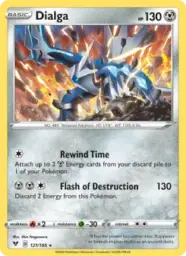 Reference image of Dialga, Vivid Voltage