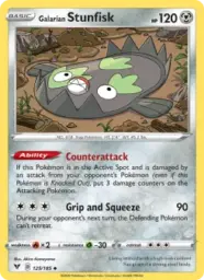 Reference image of Galarian Stunfisk, Vivid Voltage