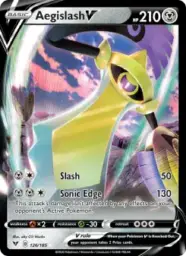 Reference image of Aegislash V, Vivid Voltage